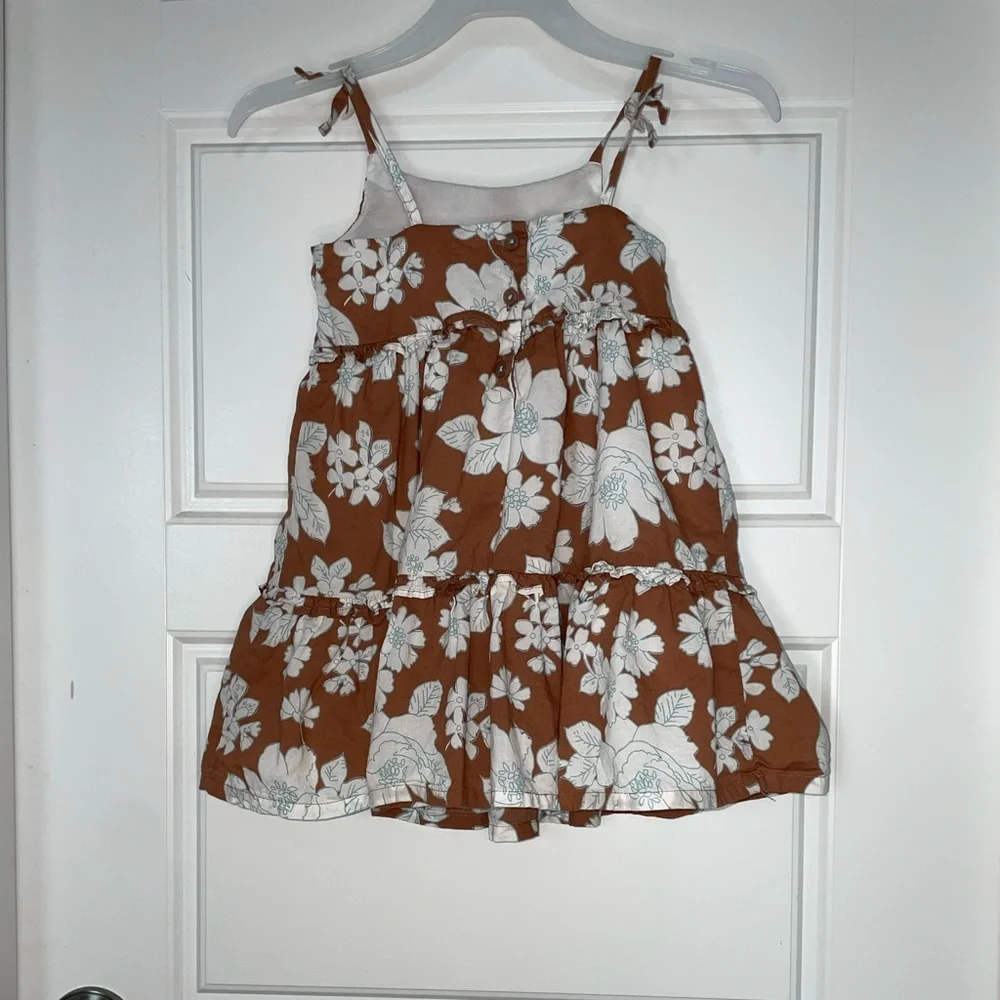 Girls 2t Osh Kosh‎ Ruffled Floral Dress